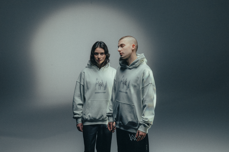 Faded Grafitti Hoodie (Off white)