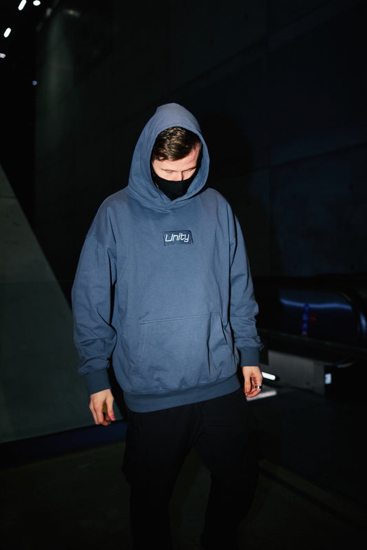 Unity Patch Hoodie / Blue