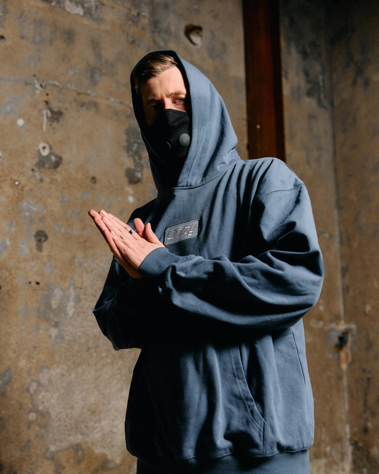 Unity Patch Hoodie / Blue