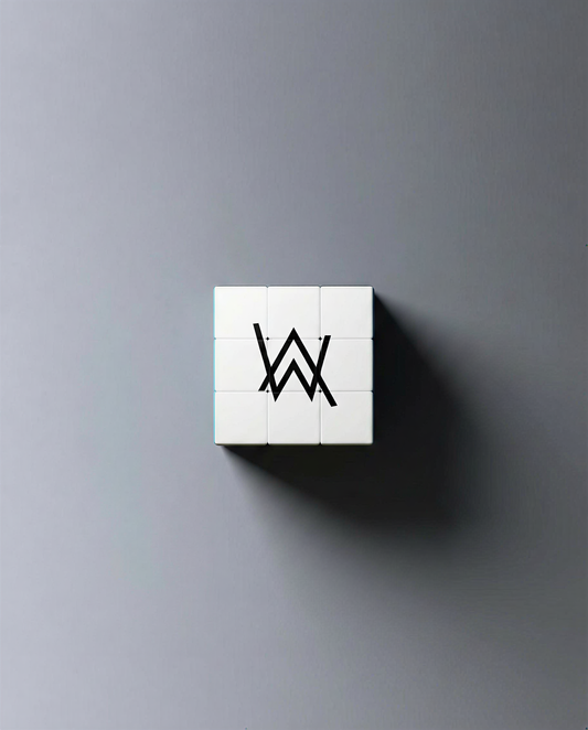 World of Walker Logo Cube