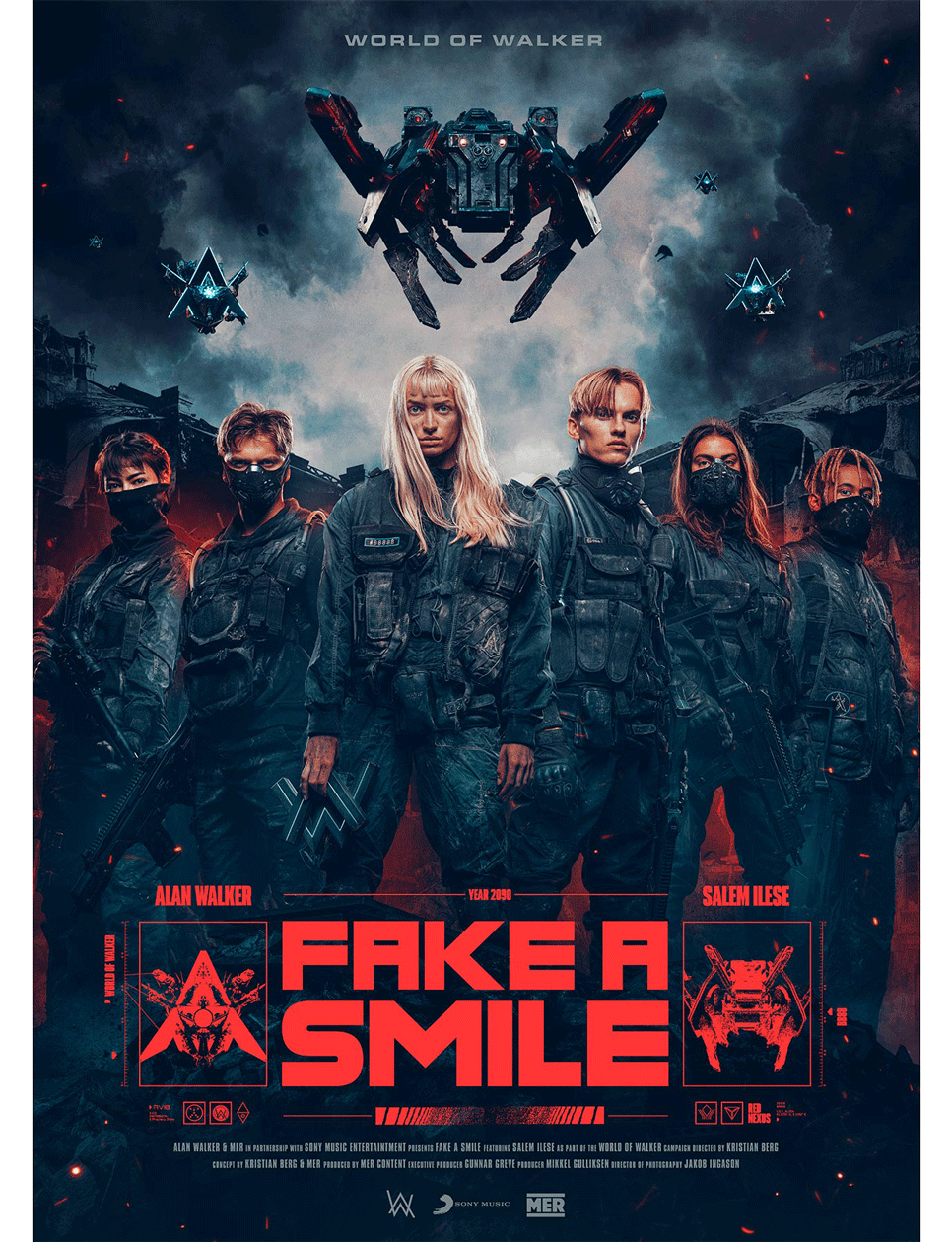 FAKE A SMILE POSTER Accessories FAKE A SMILE 