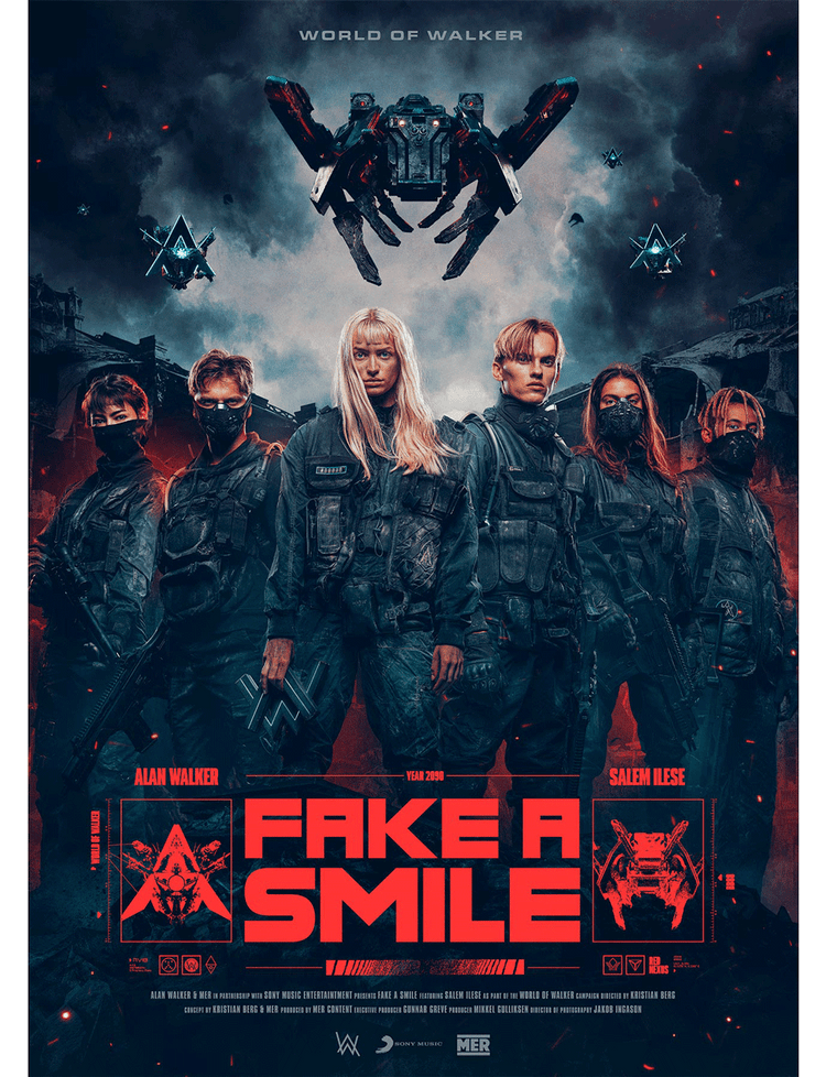 FAKE A SMILE POSTER Accessories FAKE A SMILE 