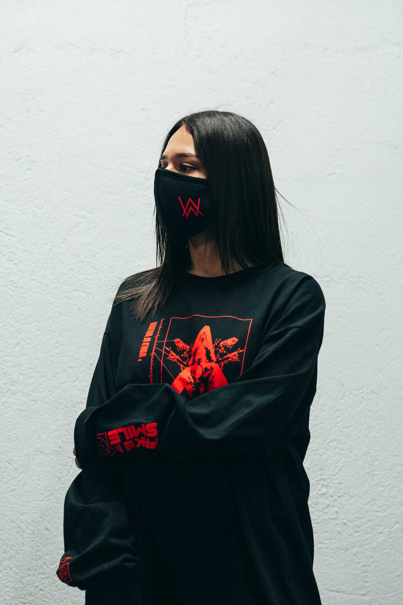 AVI-8 L/S SHIRT Longsleeve FAKE A SMILE 